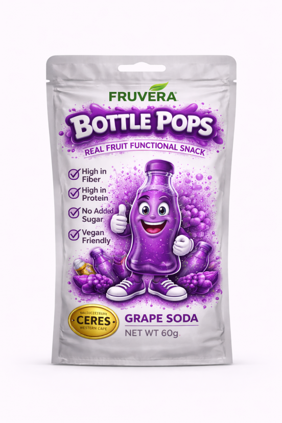 Bottle Pops Grape Soda fruit snack